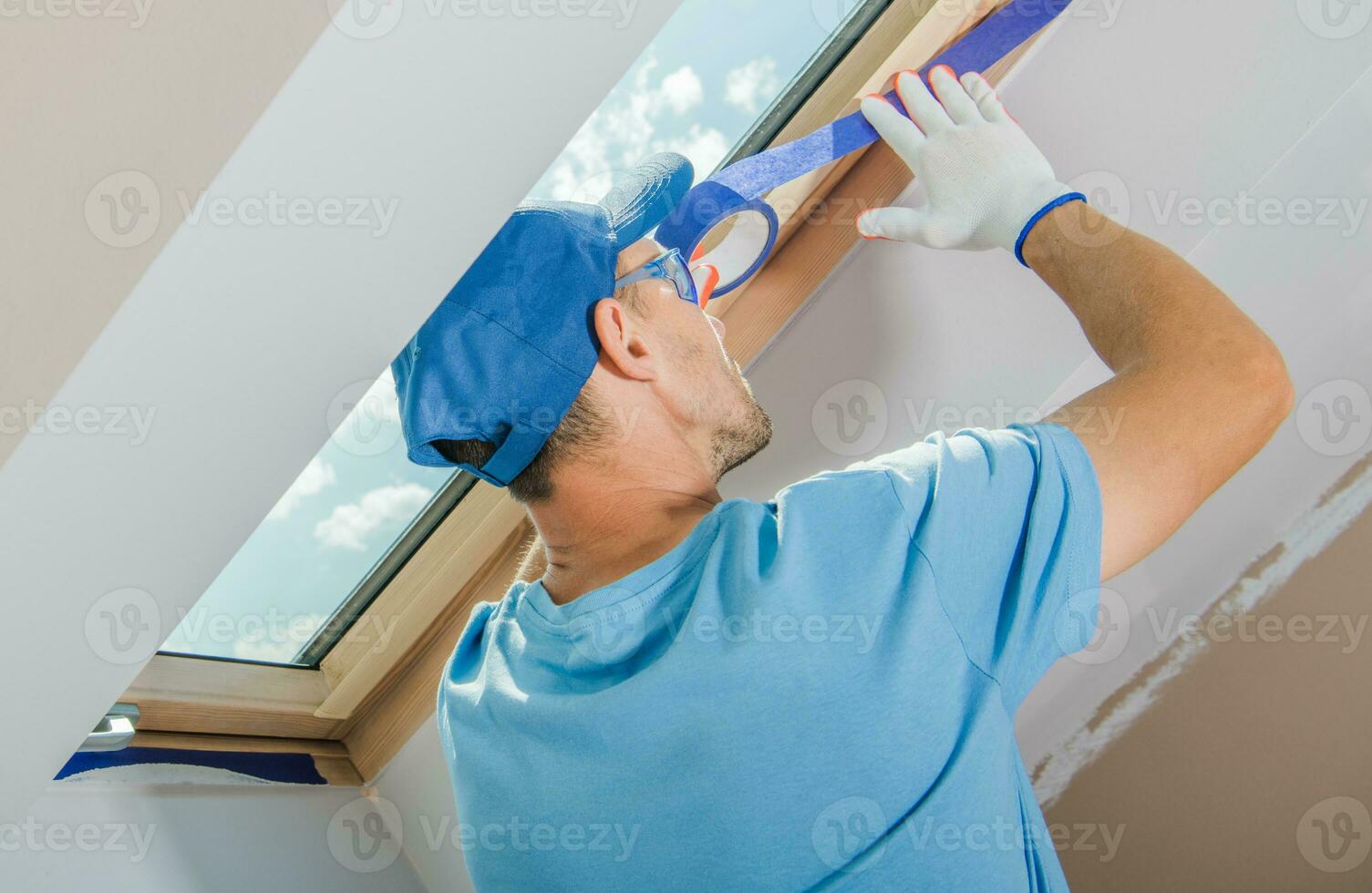 Interior Renovation Worker photo