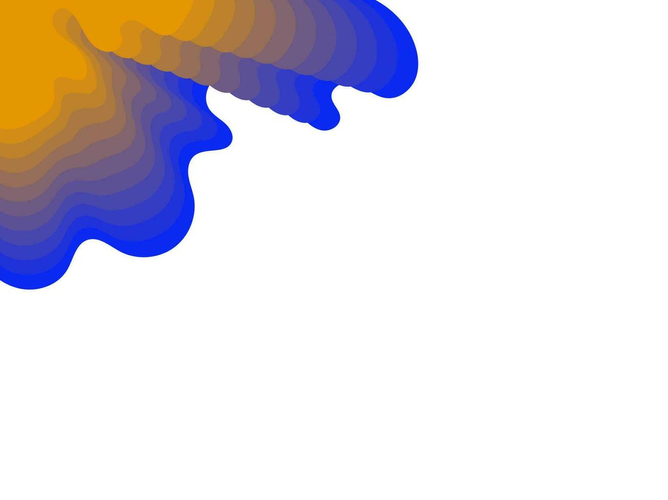 Minimalist background line design blue orange vector
