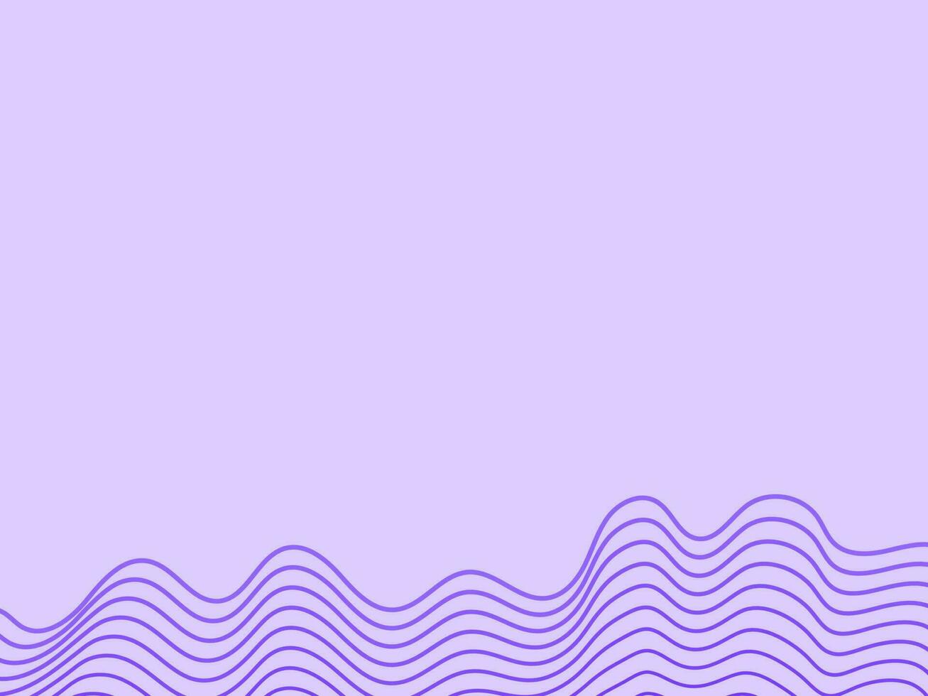 Minimalist background line design purple vector