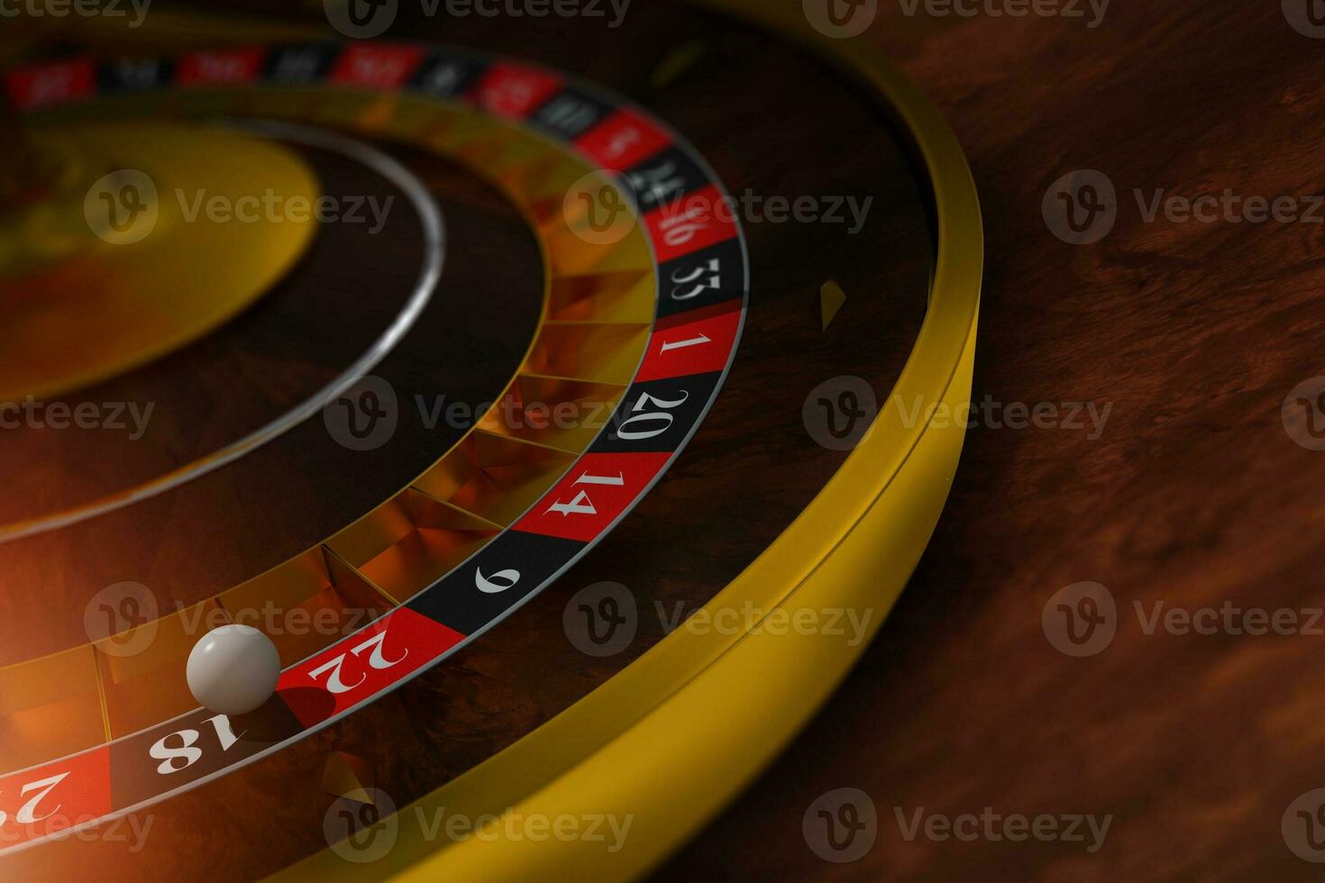 Elegant Roulette Wheel photo
