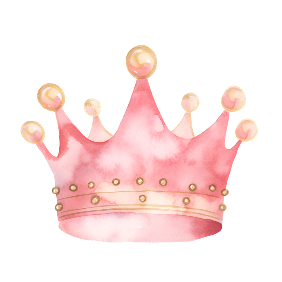 Royal Crown Watercolor Clipart png