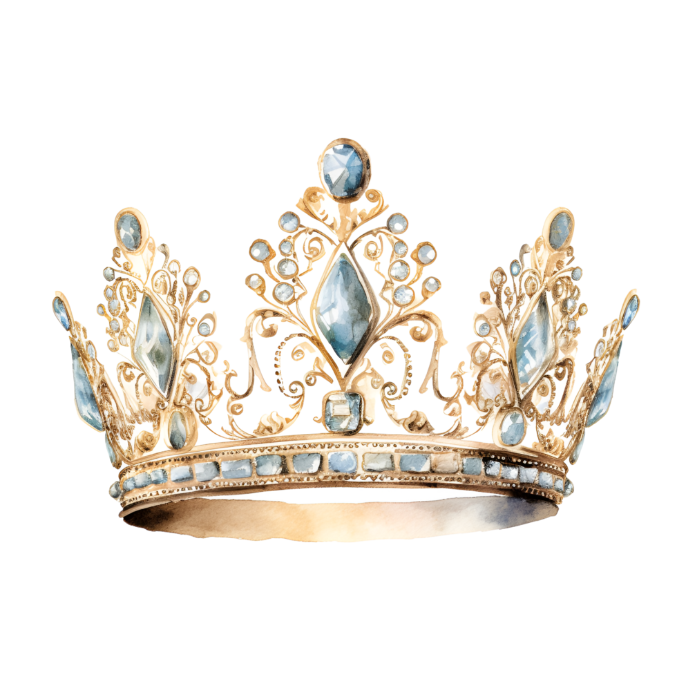 Gold Jewel Royal Crown Clipart 24637615 PNG