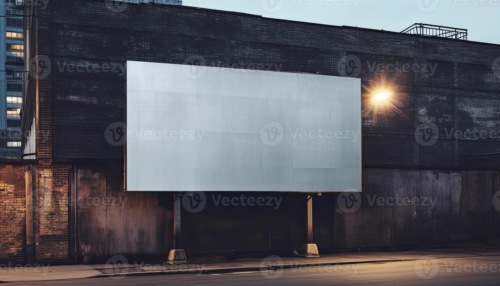 blank billboard for your text. photo