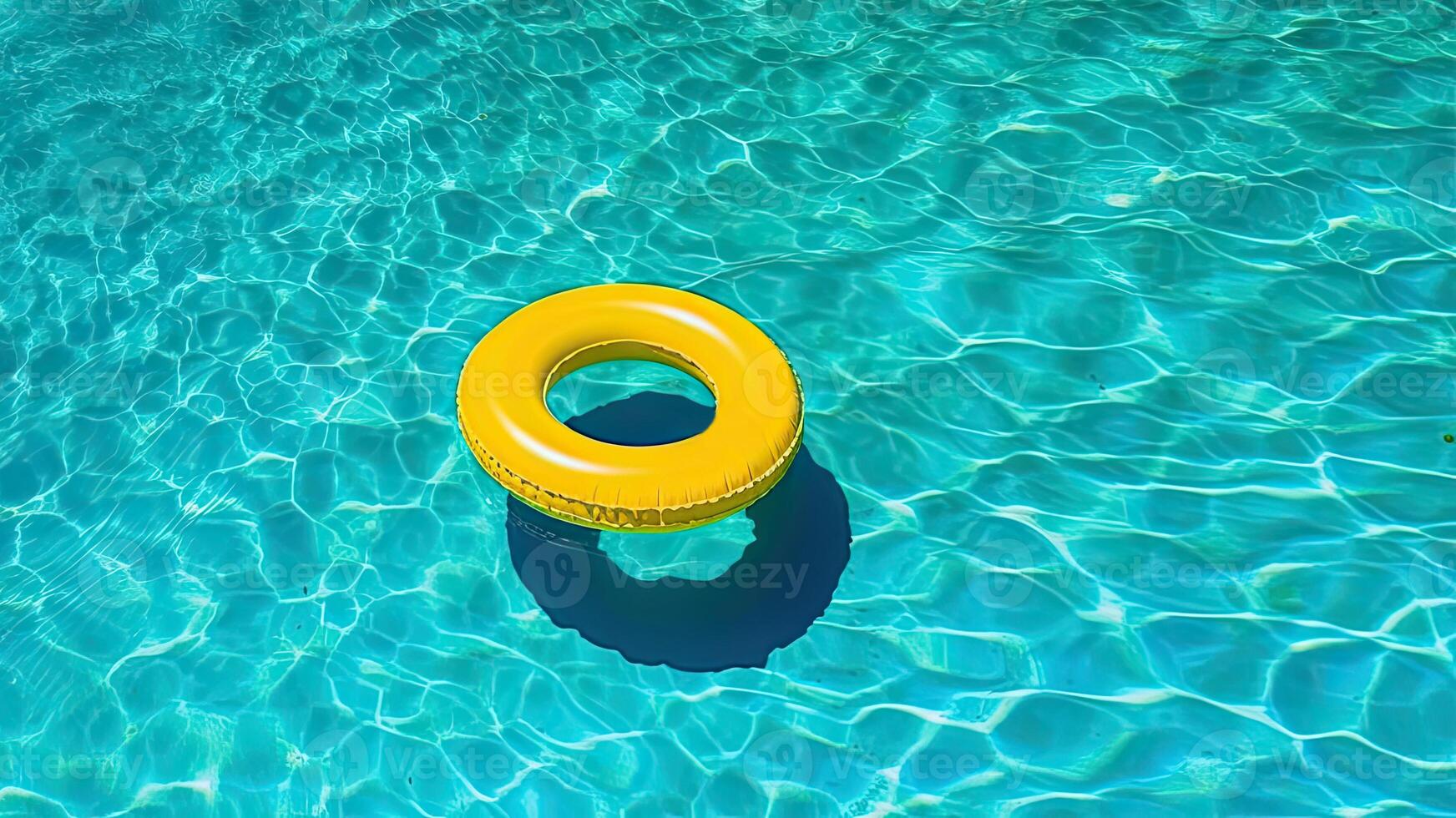 Vivid pool float. photo