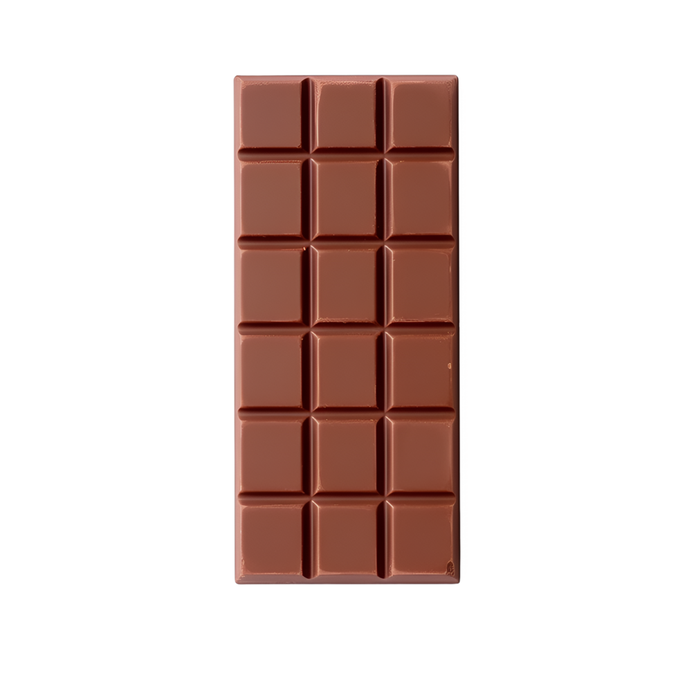 Chocolat bar clipart ai généré png