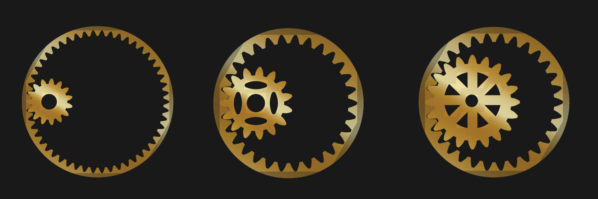 Set Of Gears For Meaning Unity On Isolated Background Stock Photo, Picture  and Royalty Free Image. Image 54413671.