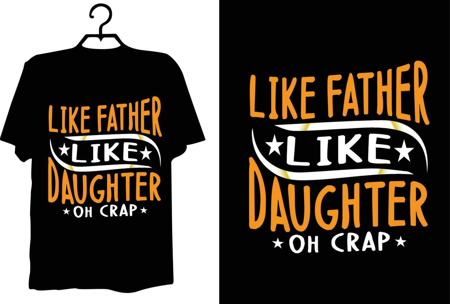 Father's day t shirt design vector