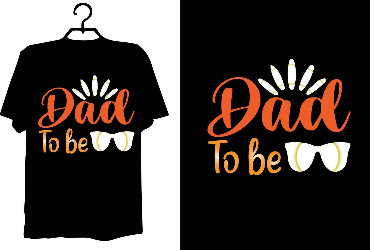 Father's day t shirt design vector