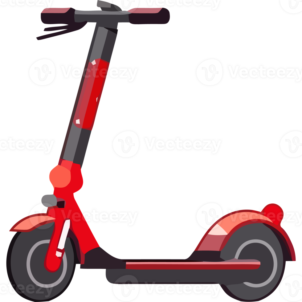 kick scooter is a fun activity icon isolated png