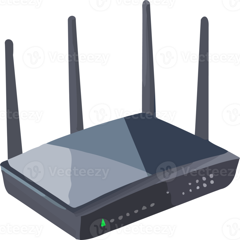 inalámbrico tecnología conecta Internet icono aislado png