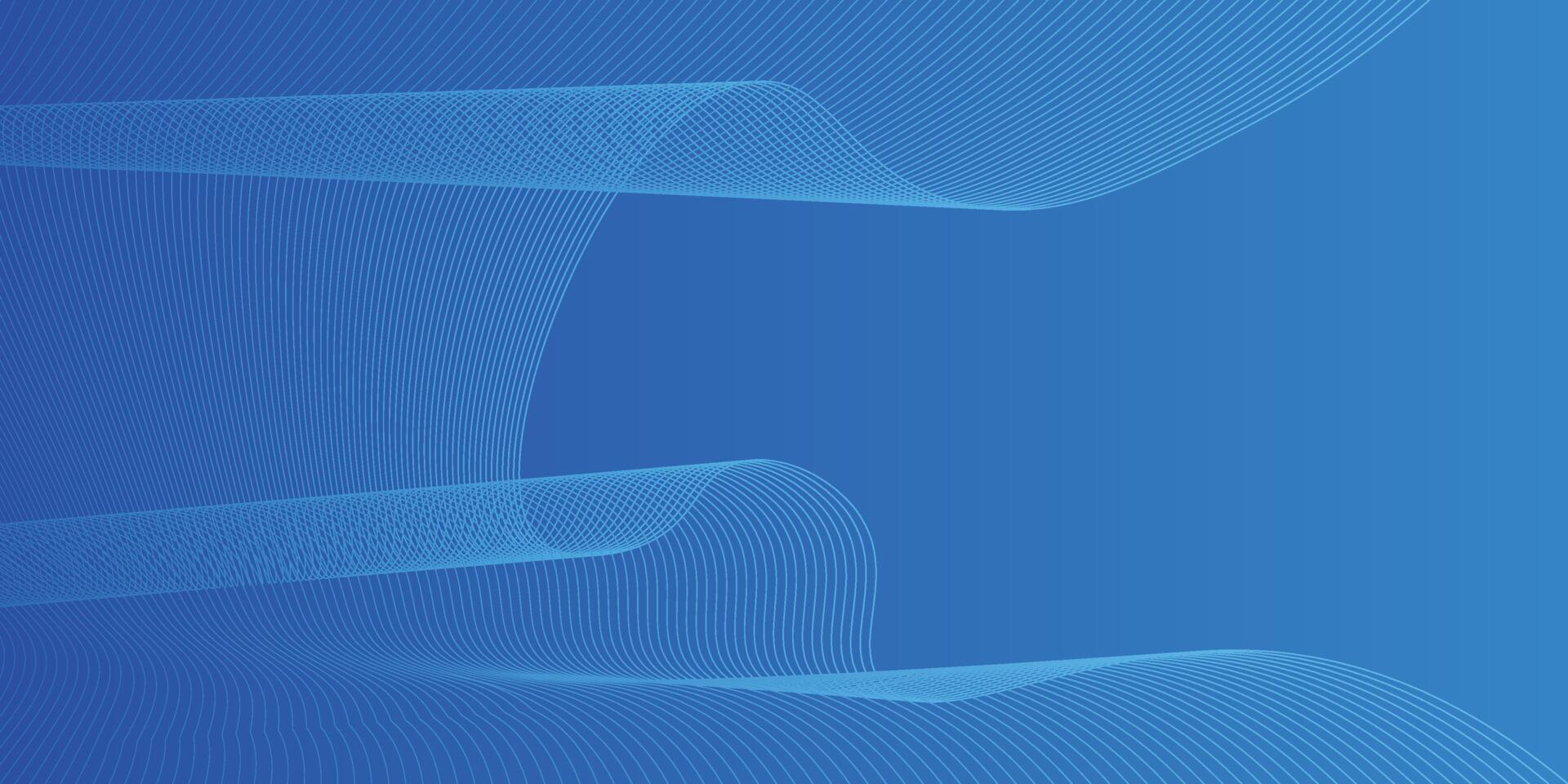 Modern abstract blue line background design templates 24639279 Vector