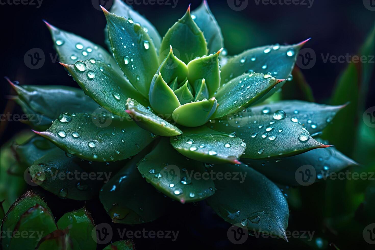 Portrait macro rainforest floral photo