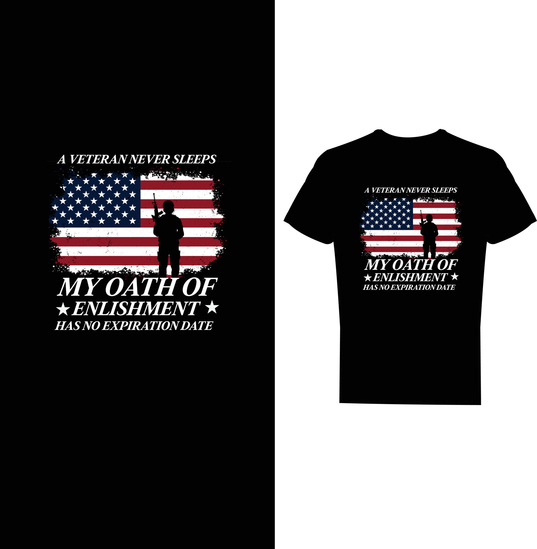 Veteran t shirt 24640110 Vector Art at Vecteezy