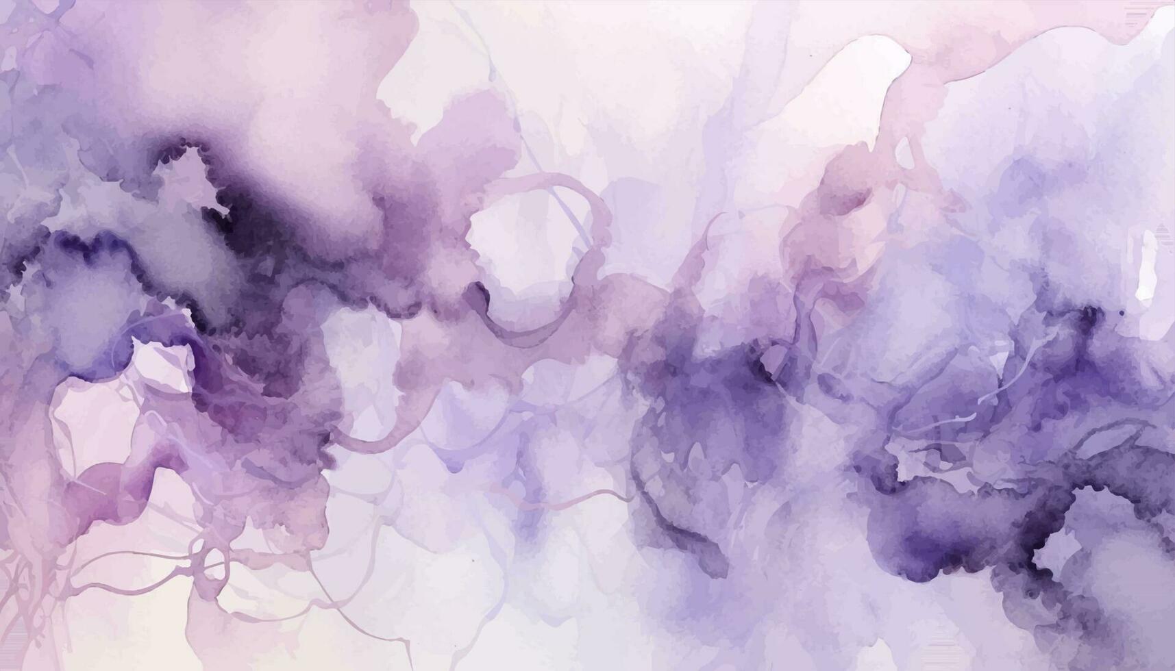 Lavender, plum, violet alcohol ink abstract background liquid marble style. Luxury background design. vector