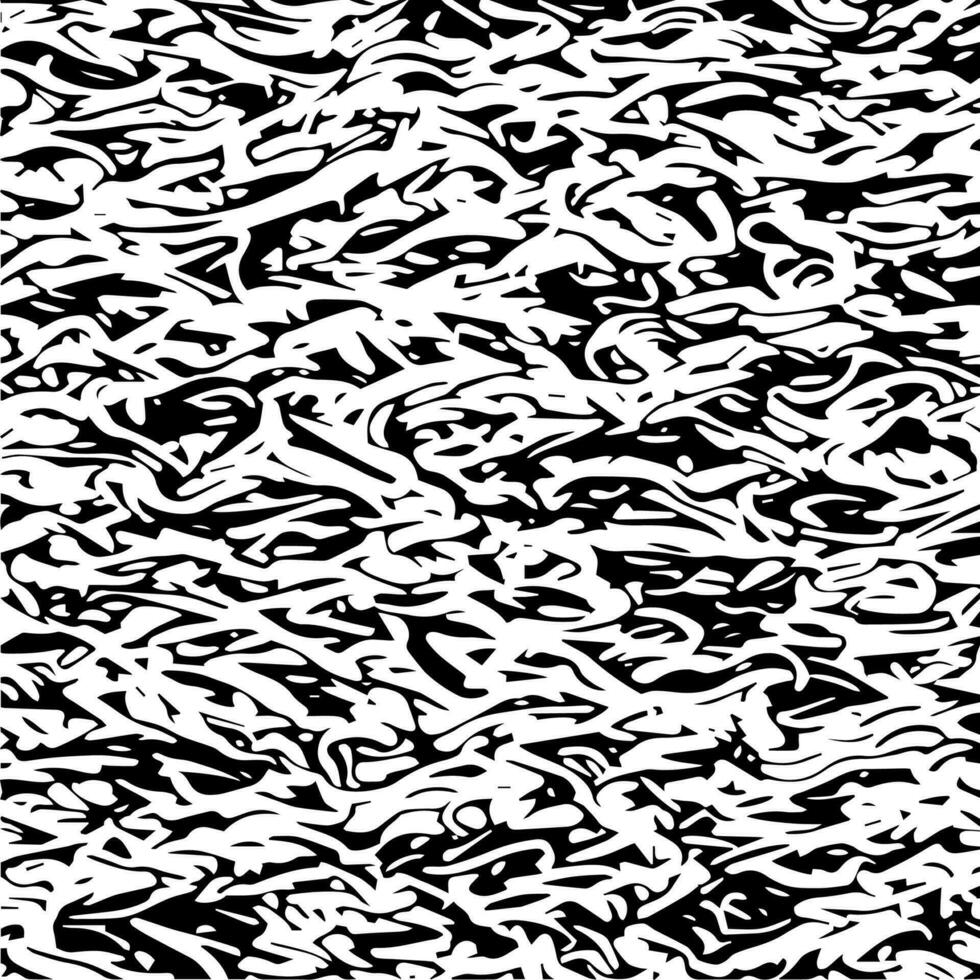 Abstract line motif vector. Black and white abstract lines vector