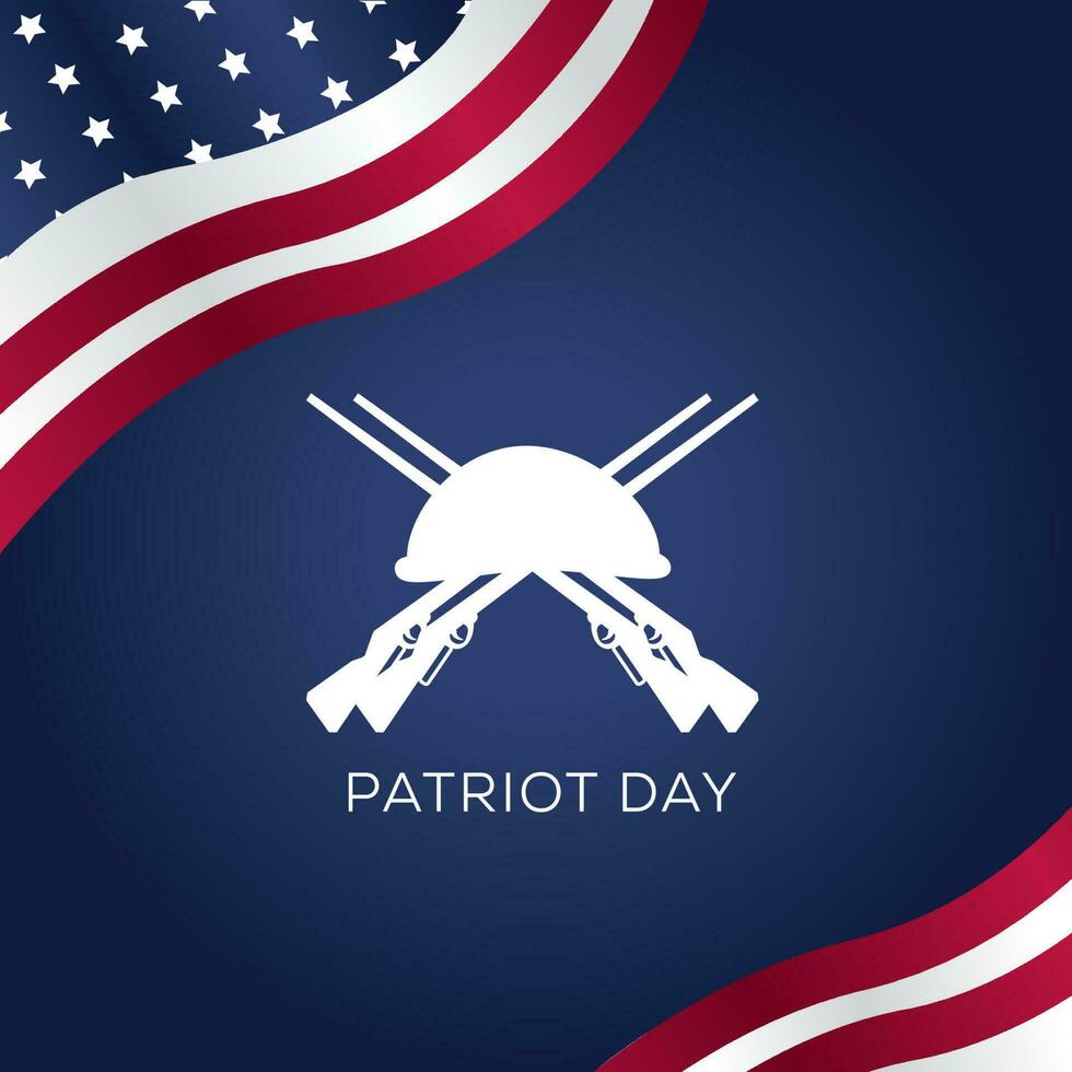 Vector Illustration of Patriot Day, Can use for background, gift card, banner, social media post etc