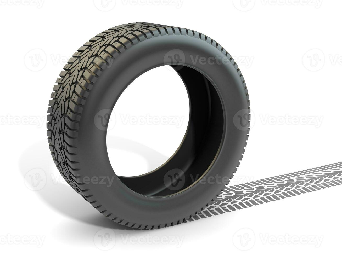 Car Tire and Track photo