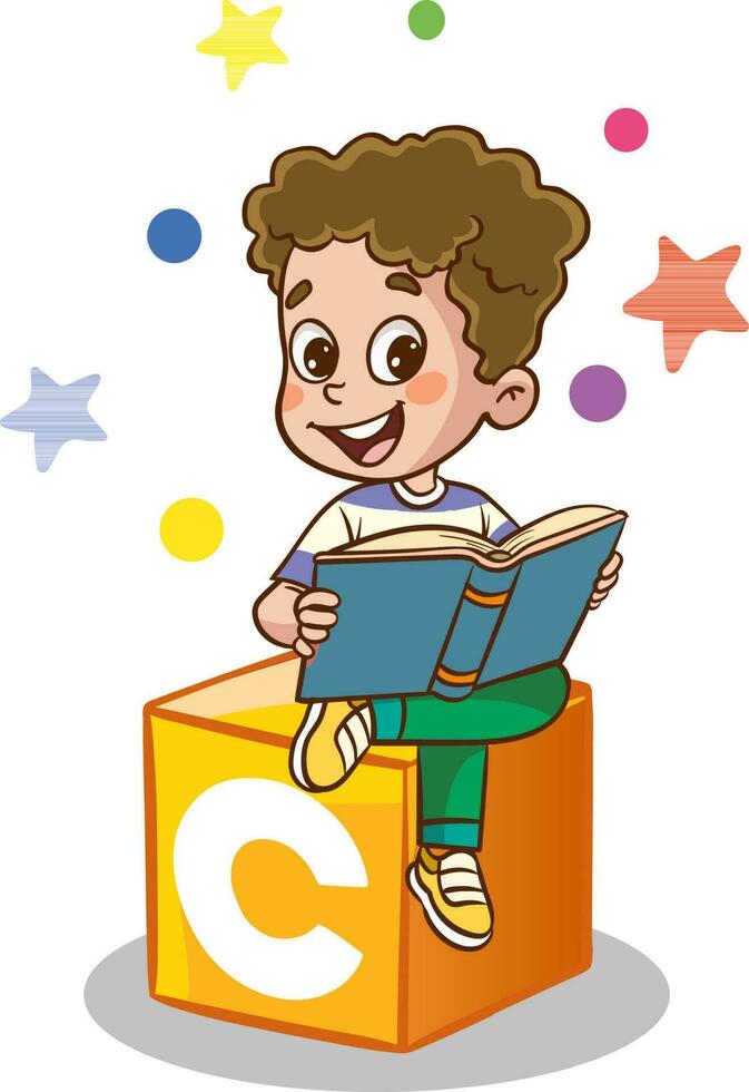 niño educación vector ilustración diseño