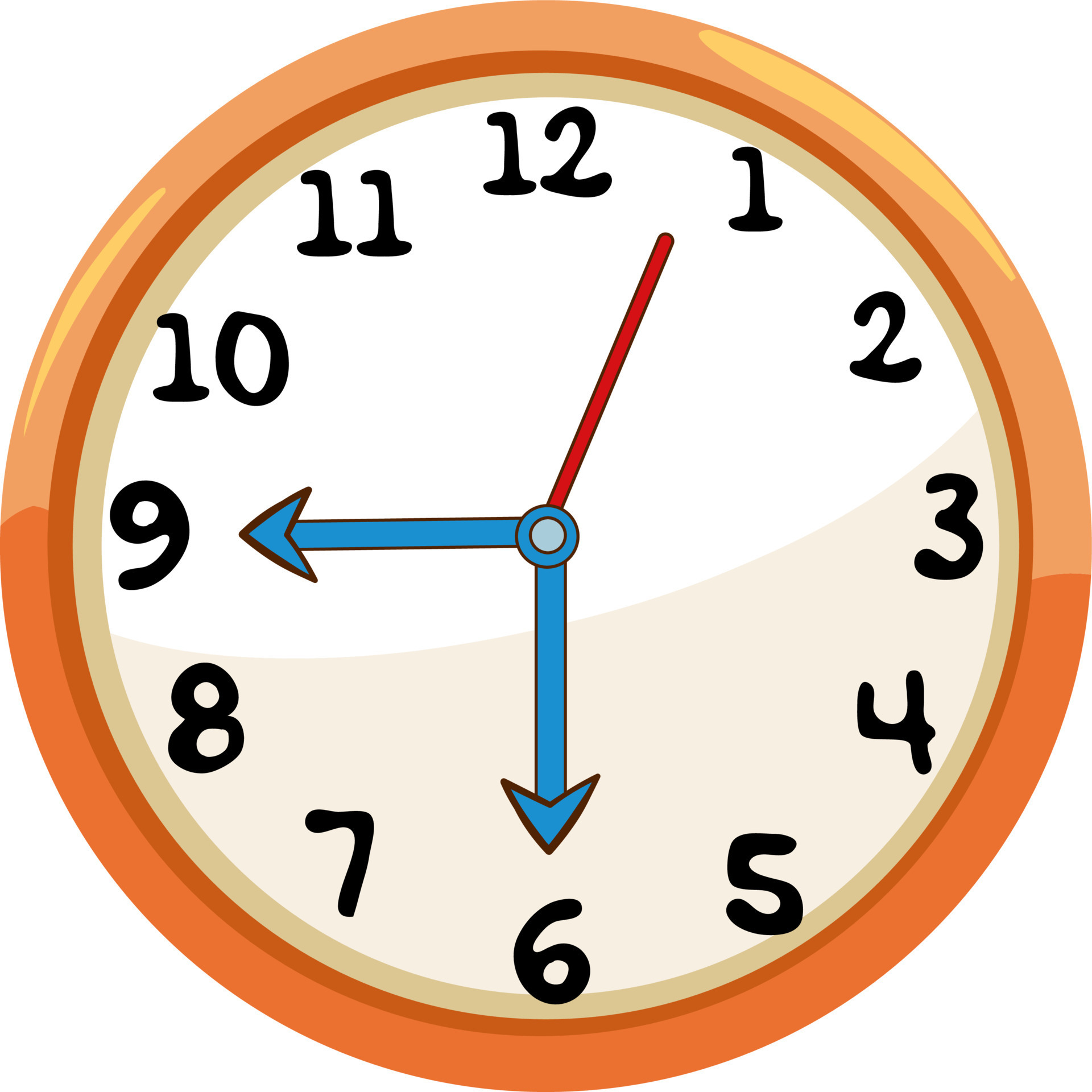 Clock Vector Isolated Illustration Design 24644195 Vector Art At Vecteezy
