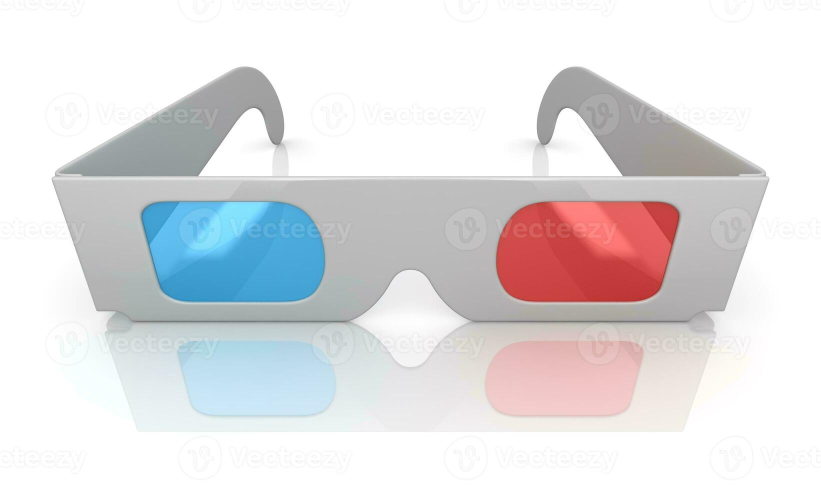 Isolated 3d Glasses photo