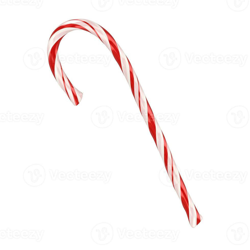 Isolated Candy Cane photo