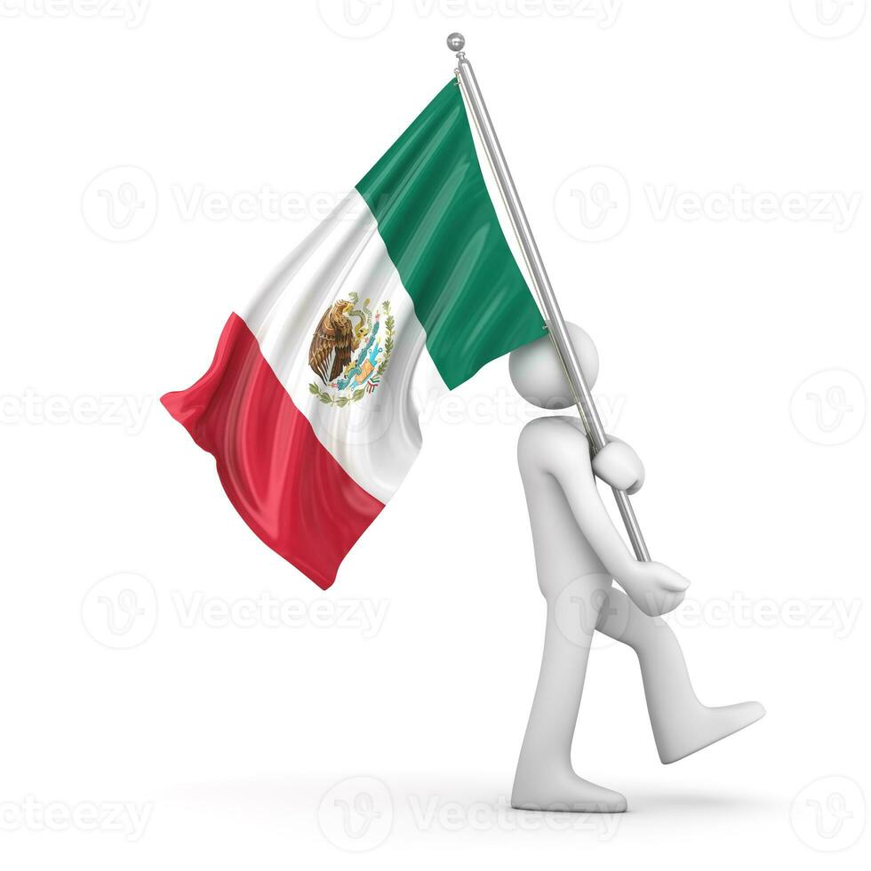 Bandera de México foto