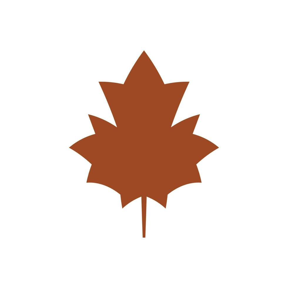 Maple leaf logo Template vector icon illustration design