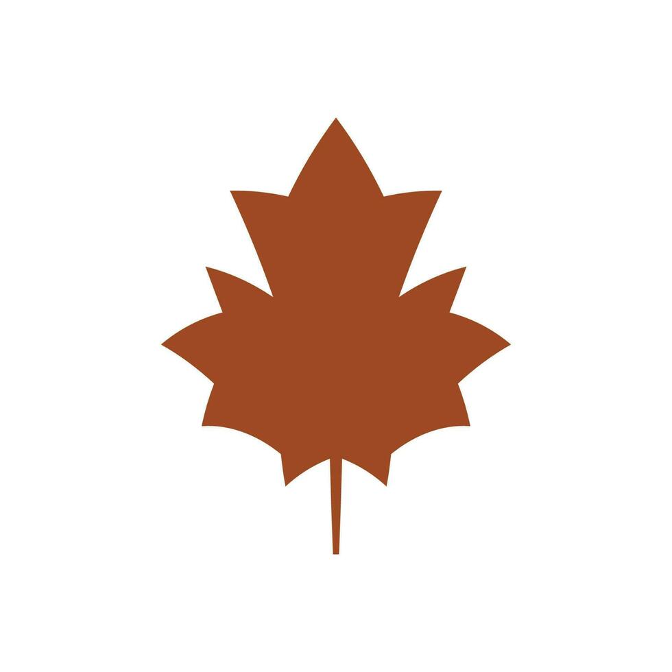 Maple leaf logo Template vector icon illustration design