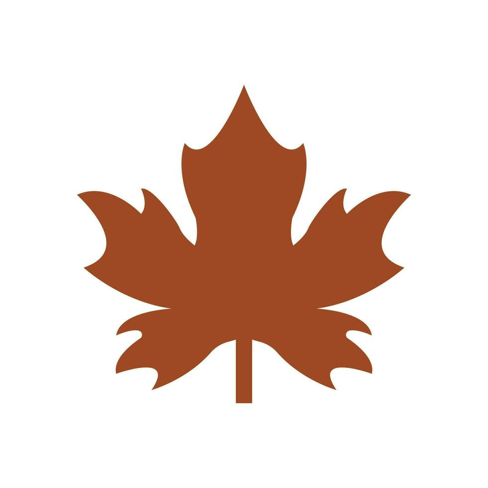 Maple leaf logo Template vector icon illustration design