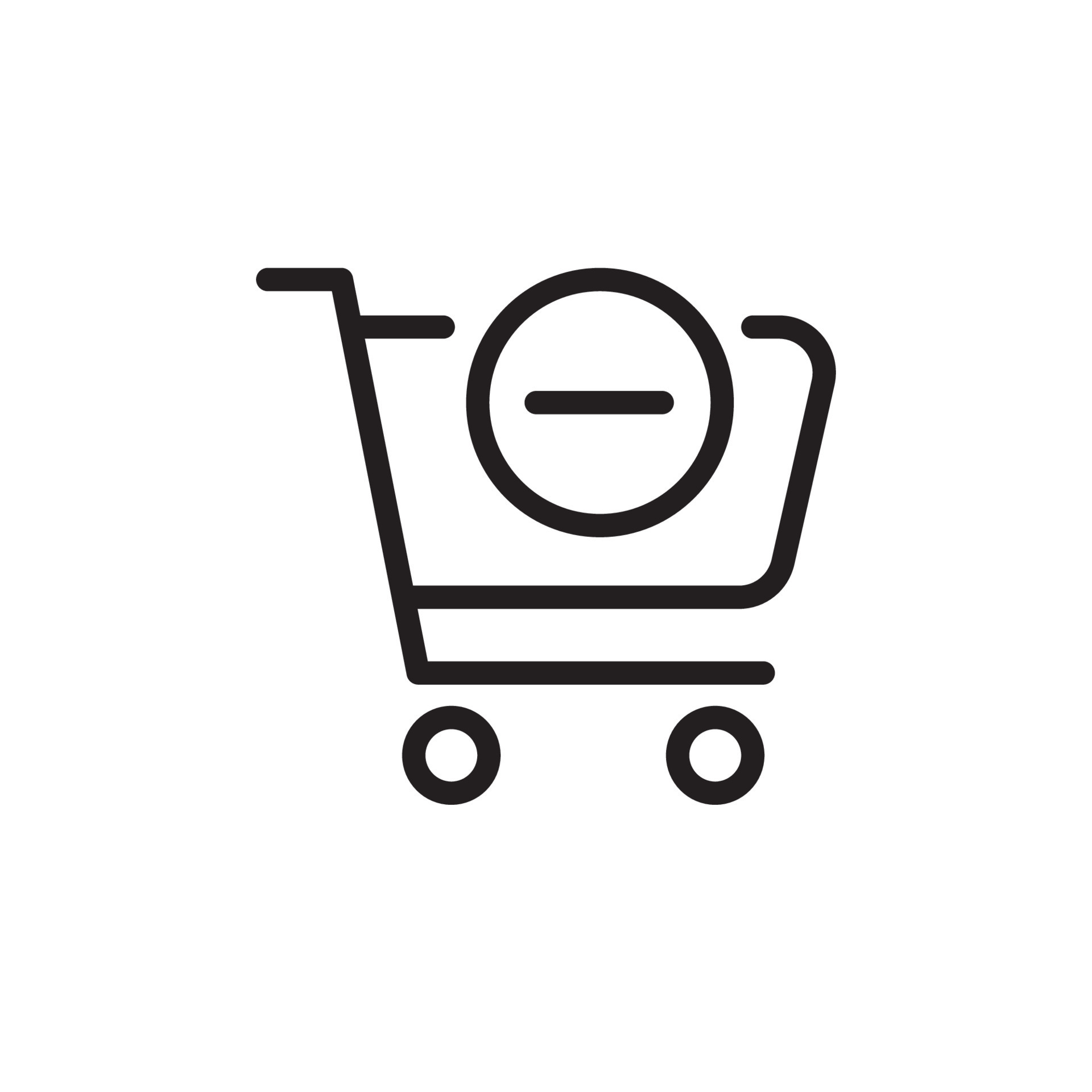 vector illustration shopping cart, order, repeat line, outline, black