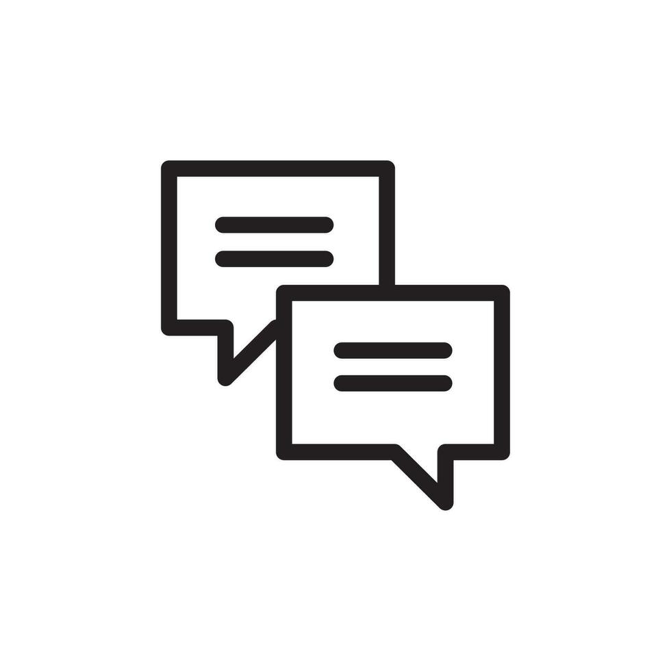 Vector icon line. Outline isolated signs for mobile and web