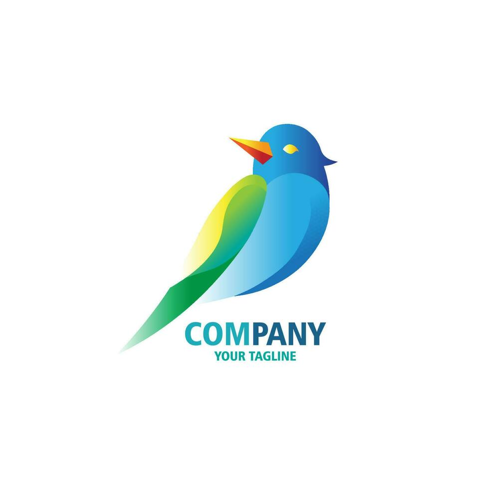design logo bird vector illustration