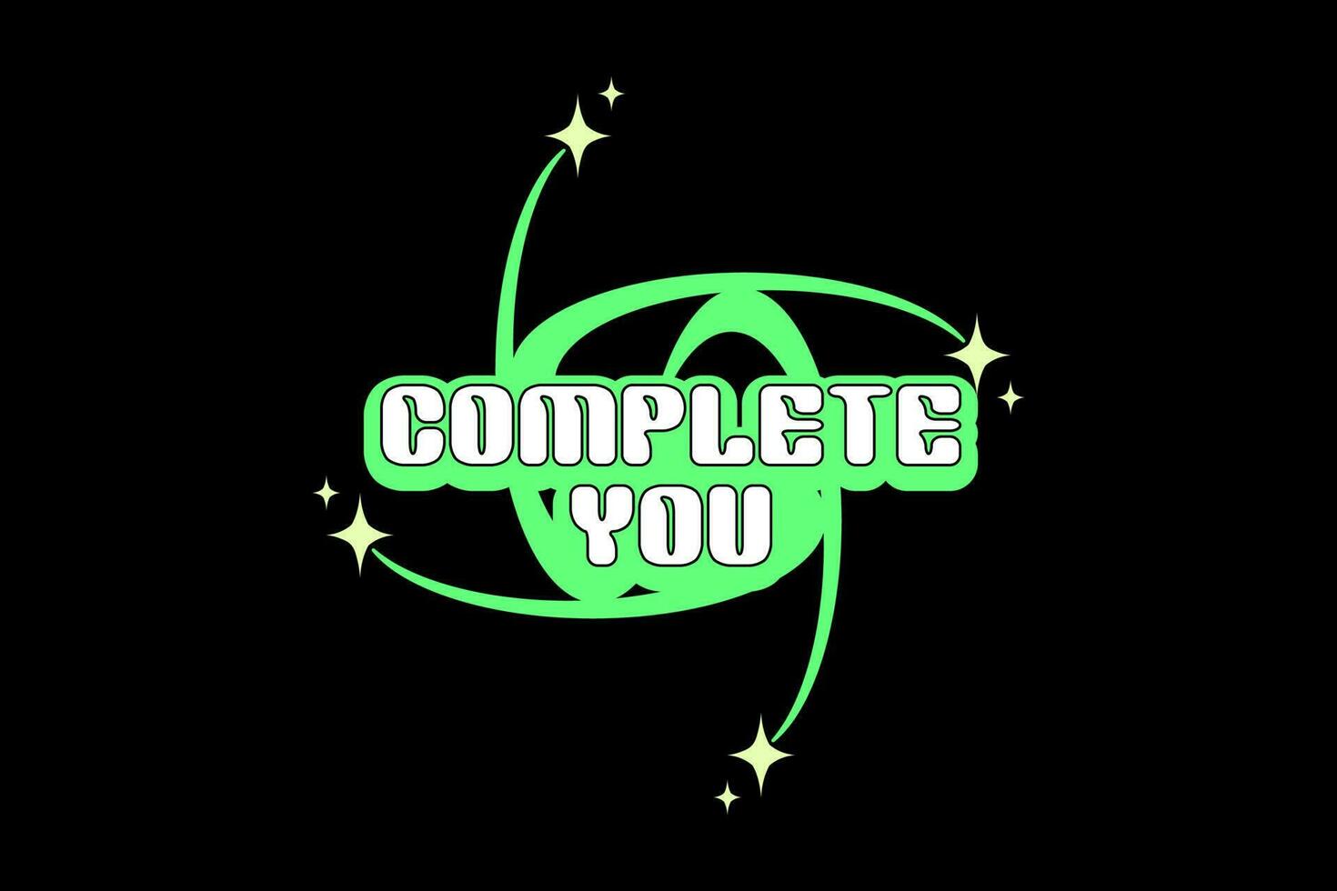 Y2k retro streetwear Graphic Design vector