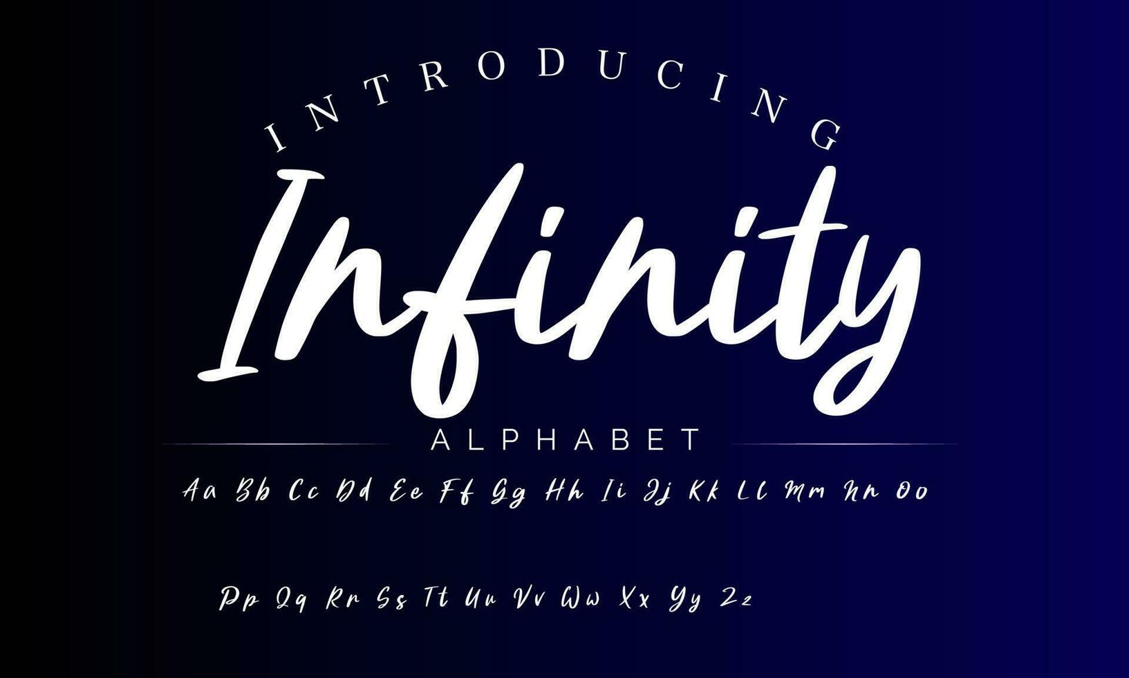 Signature Font Calligraphy Logotype Script Brush Font Type Font lettering handwritten vector
