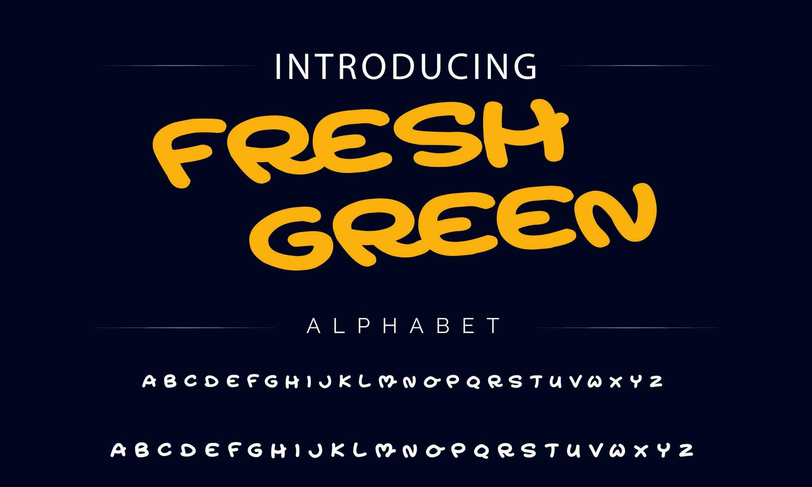 Vector Illustration Playful Handmade Typography. Font For Kids And Games