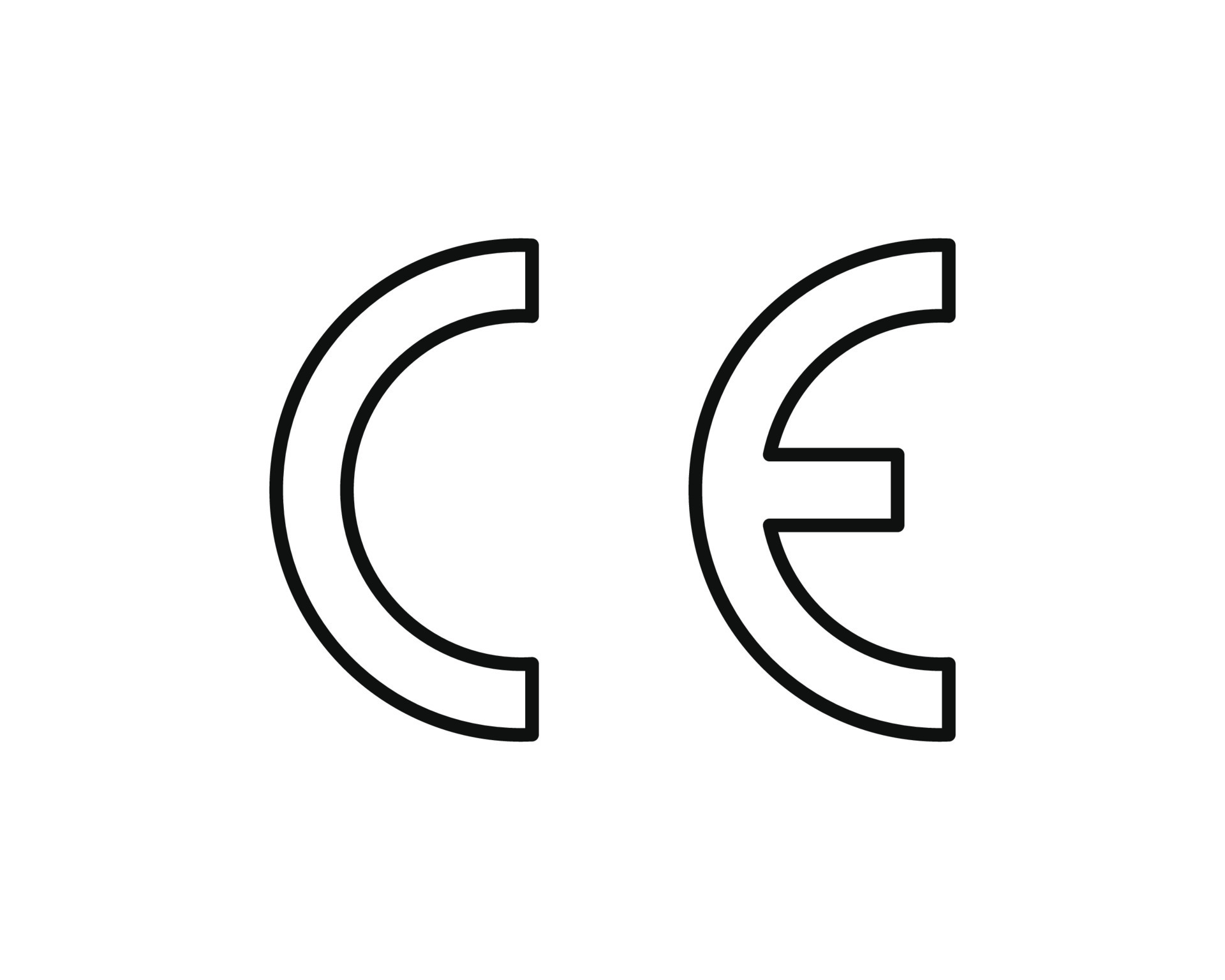 CE marking icon isolated on white background 24651950 Vector Art at