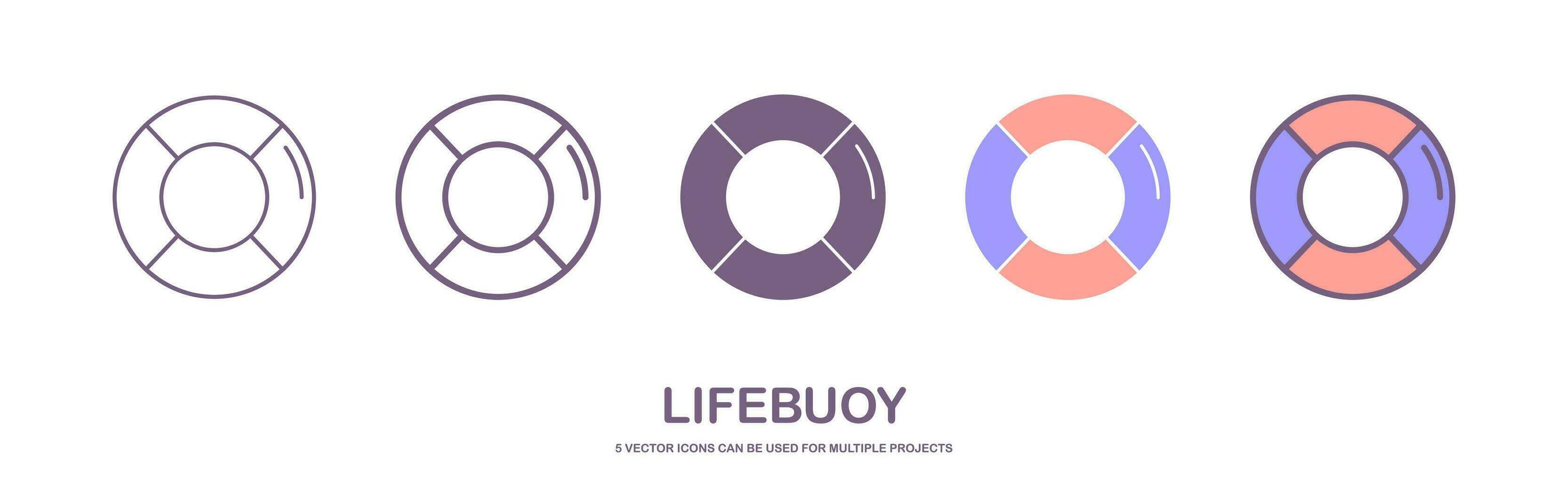 Lifebuoy Icon Logo Vector Symbol. Lifeguard Icon. The lifebuoy icon. Lifebelt symbol. Flat Vector illustration