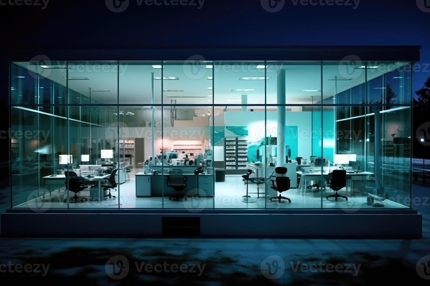 stock photo of design a functional office for medical research
