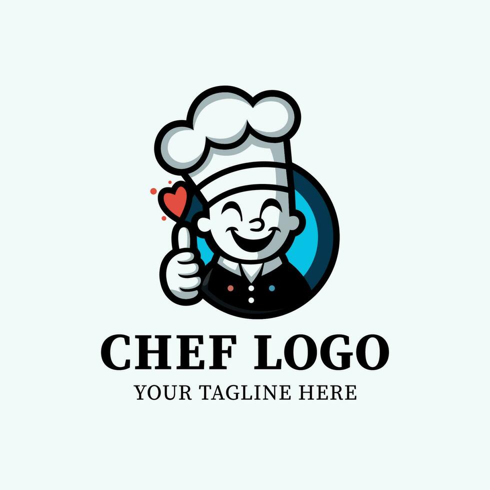 chef logo vector template