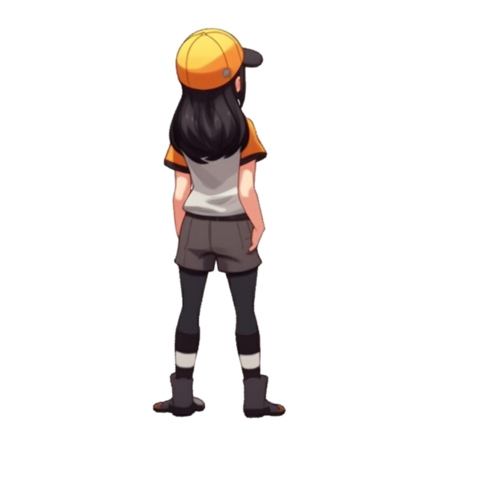 cartoon girl cute Korean style png