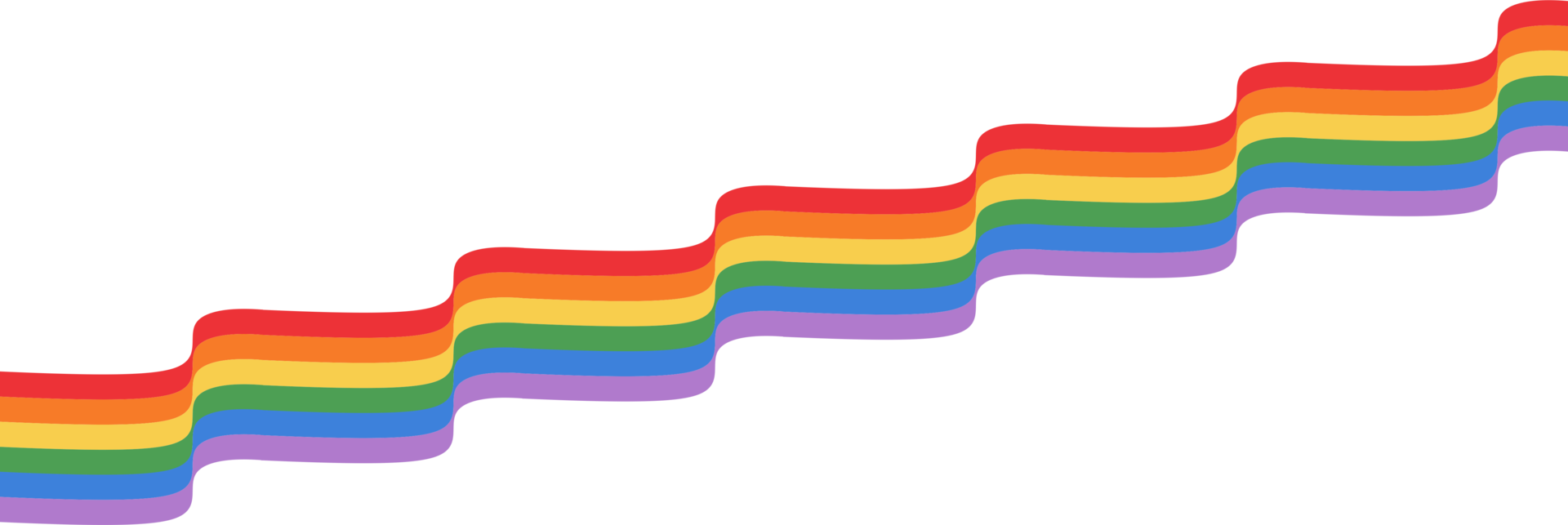 Rain bow LGBT icon PNG