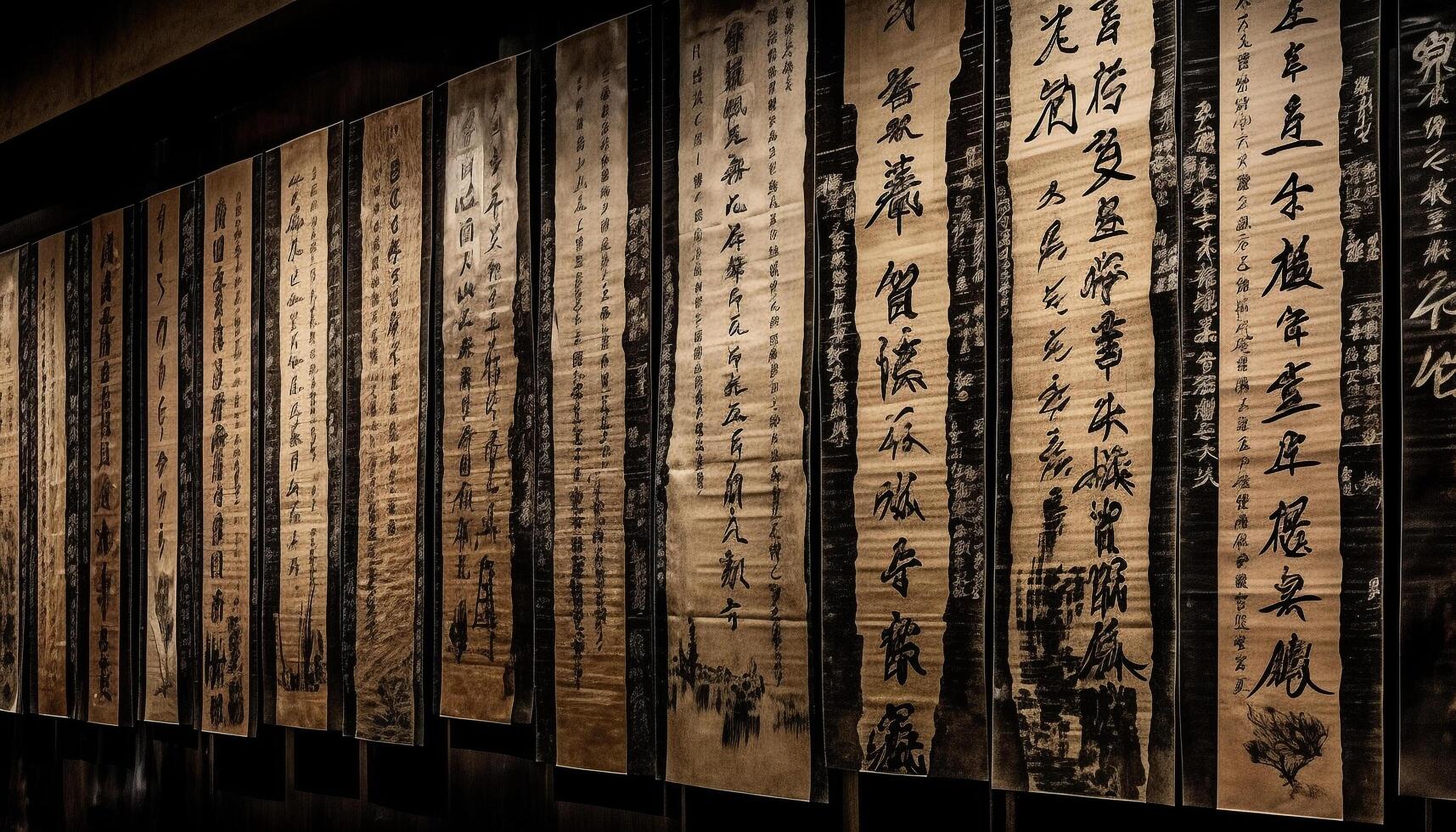 Ancient Chinese Scroll Stock Photos, Images and Backgrounds for Free ...