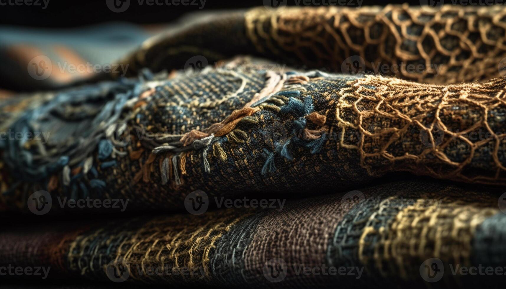 Abstract animal skin pattern adds elegant luxury generated by AI photo