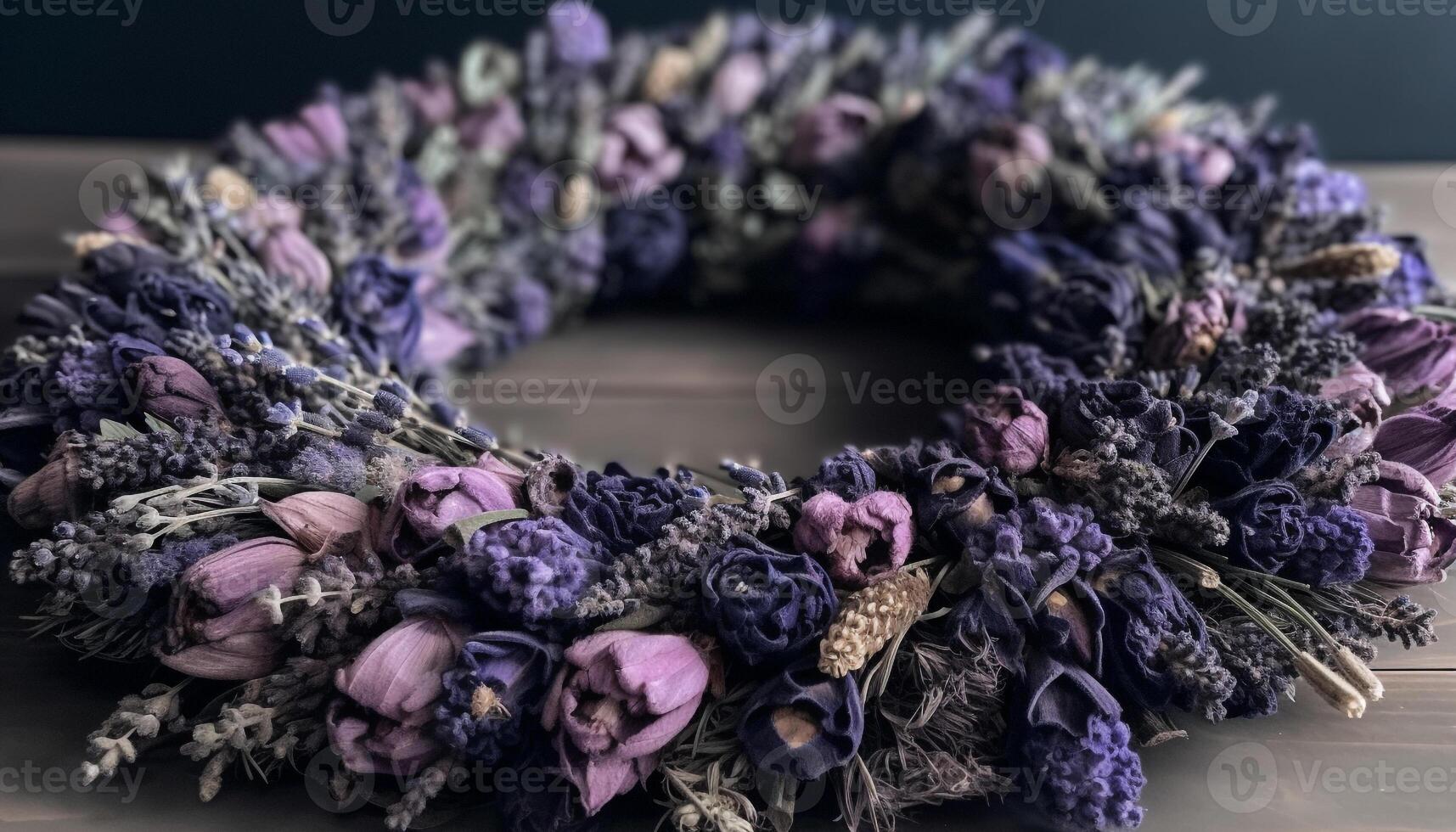 Fresh bouquet of lilacs, a love gift generated by AI photo