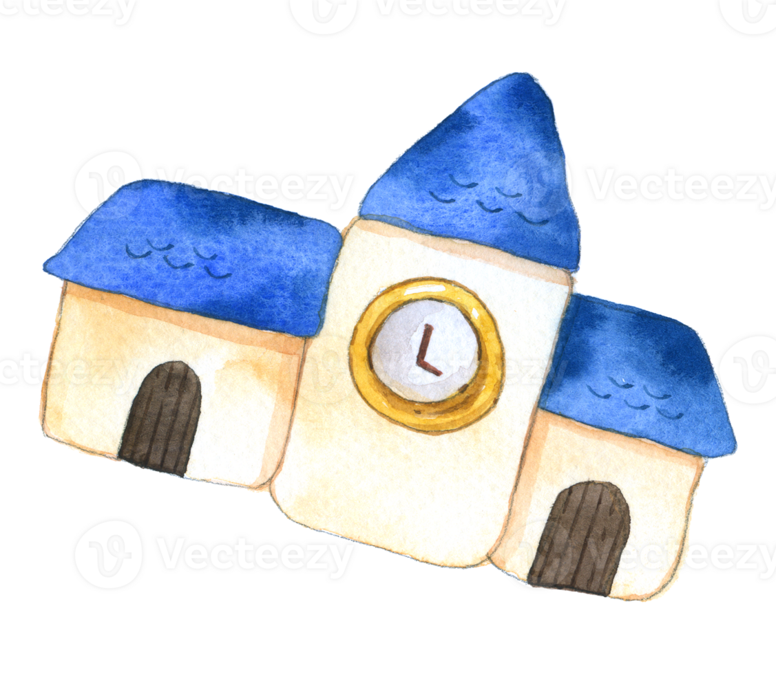 watercolor element decor png
