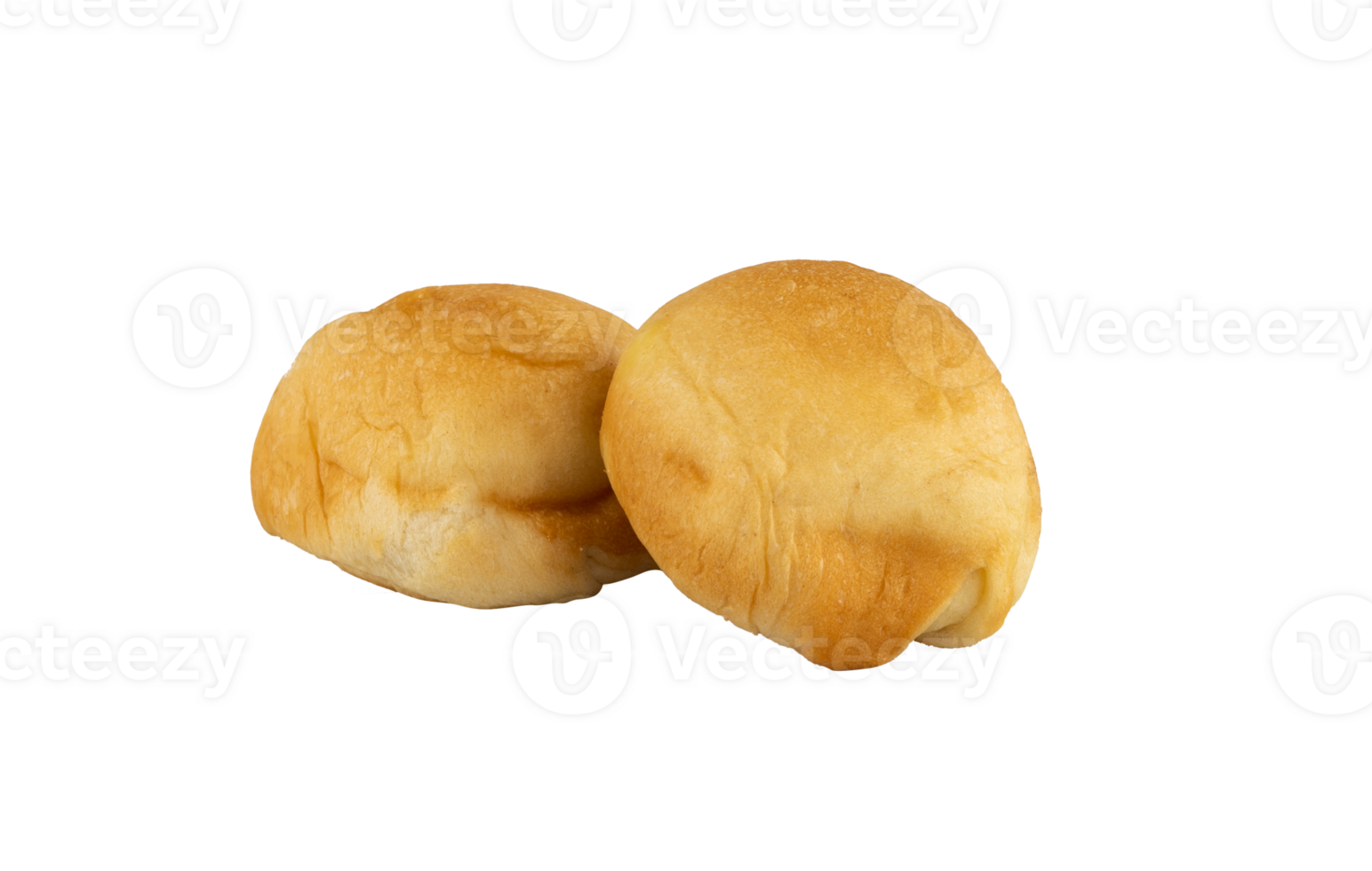 Two tasty bread isolated element png