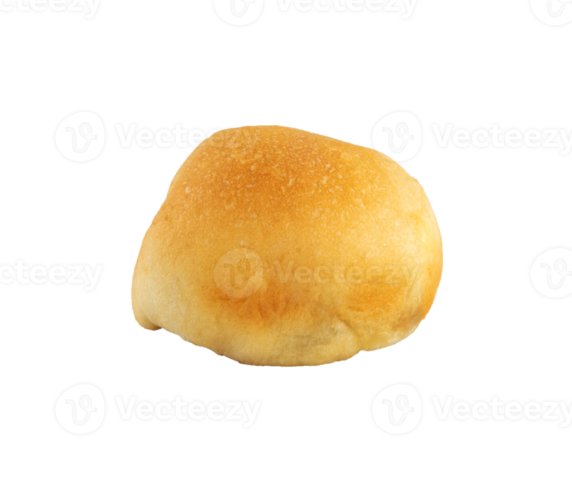 Whole tasty golden loaf bread isolated png