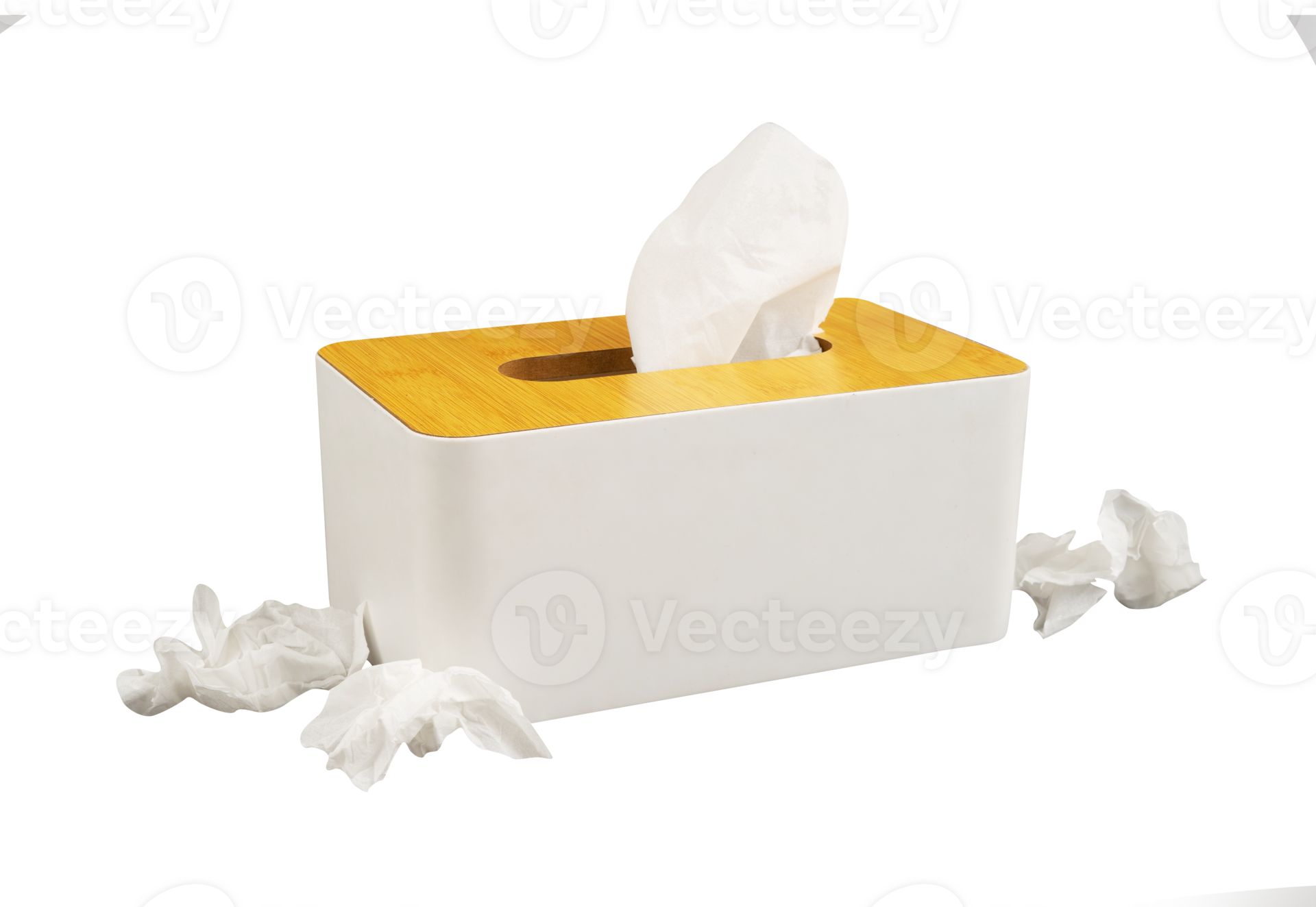 scattered tissue boxes. used tissue concept for health and flu 24657166 PNG