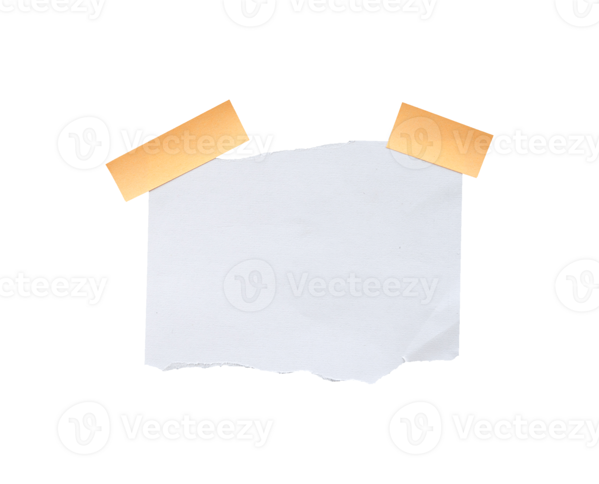 Ripped Paper With Tape Isolated 24657218 PNG ripped-paper-with-tape-isolated-24657218-png
