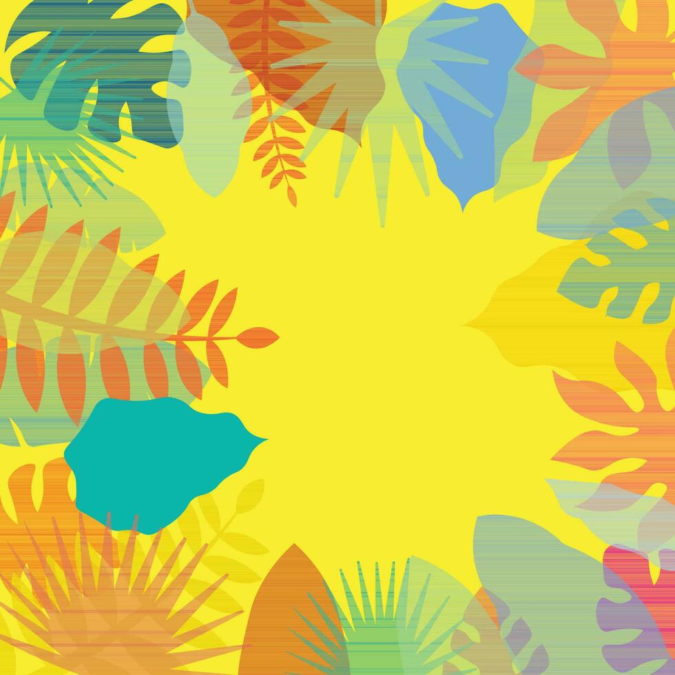 Background design with summer theme vector